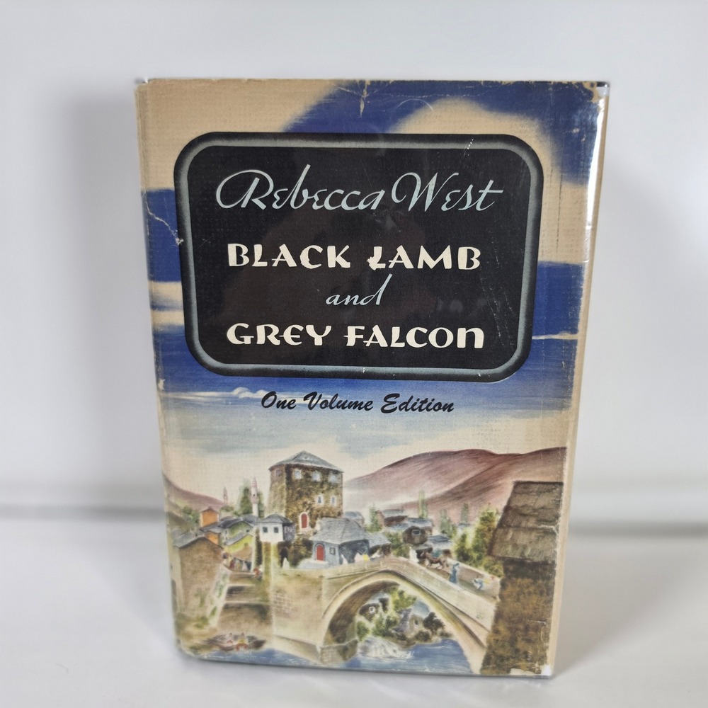 Black Lamb and Grey Falcon Rebecca West Hardcover 1943 One Volume Edition Vtg‎
